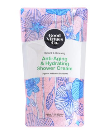 Good Virtues Co. Anti Aging & Hydrating Shower Cream Refill 550 ml