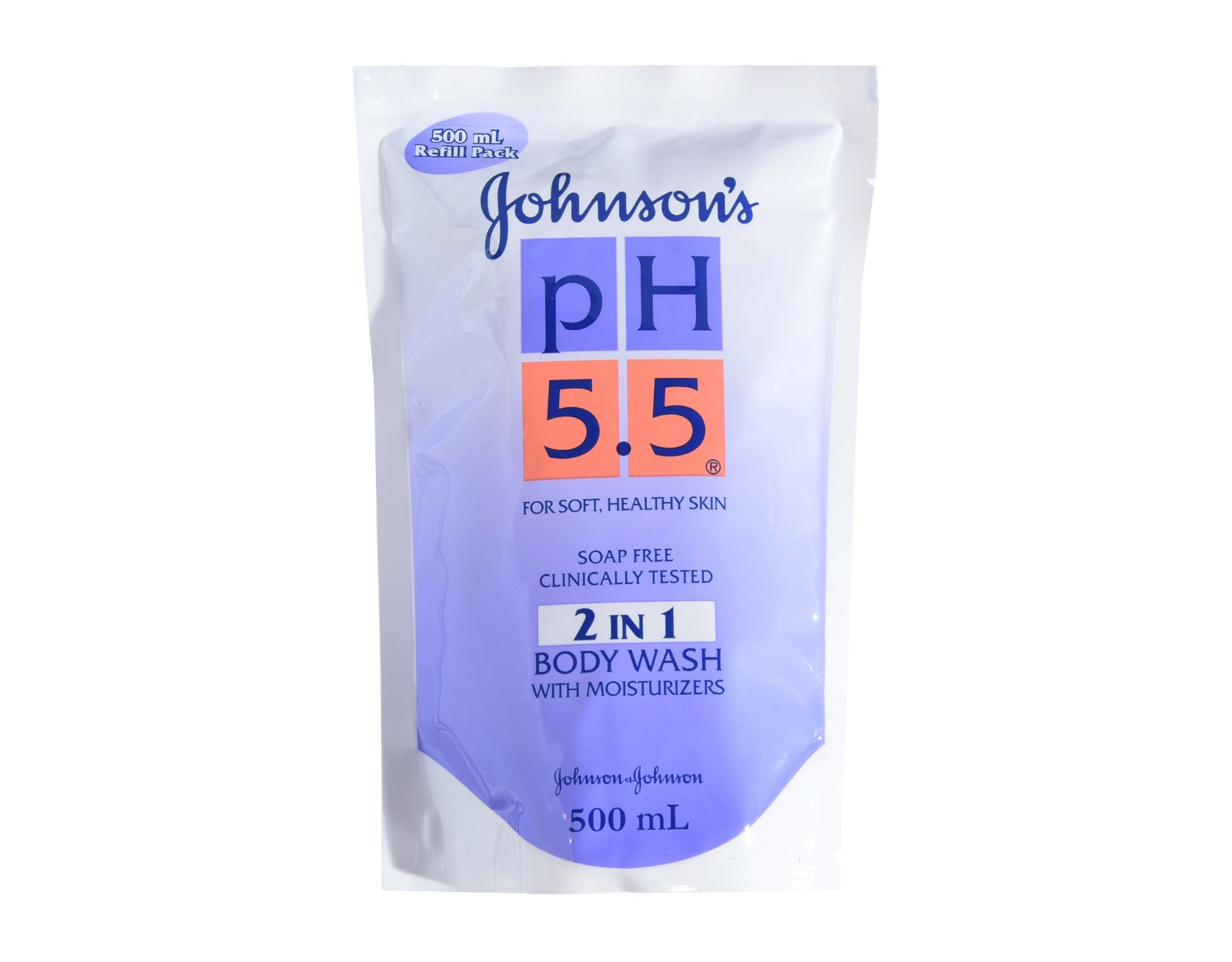 Johnson'spH 5.5 Body Wash 2 In 1 Refill 500 ml