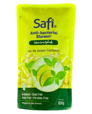 SafiAntibacterial Shower Serai Limau Splash Refill 750 g