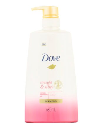 Dove Shampoo Straight & Silky 680 ml