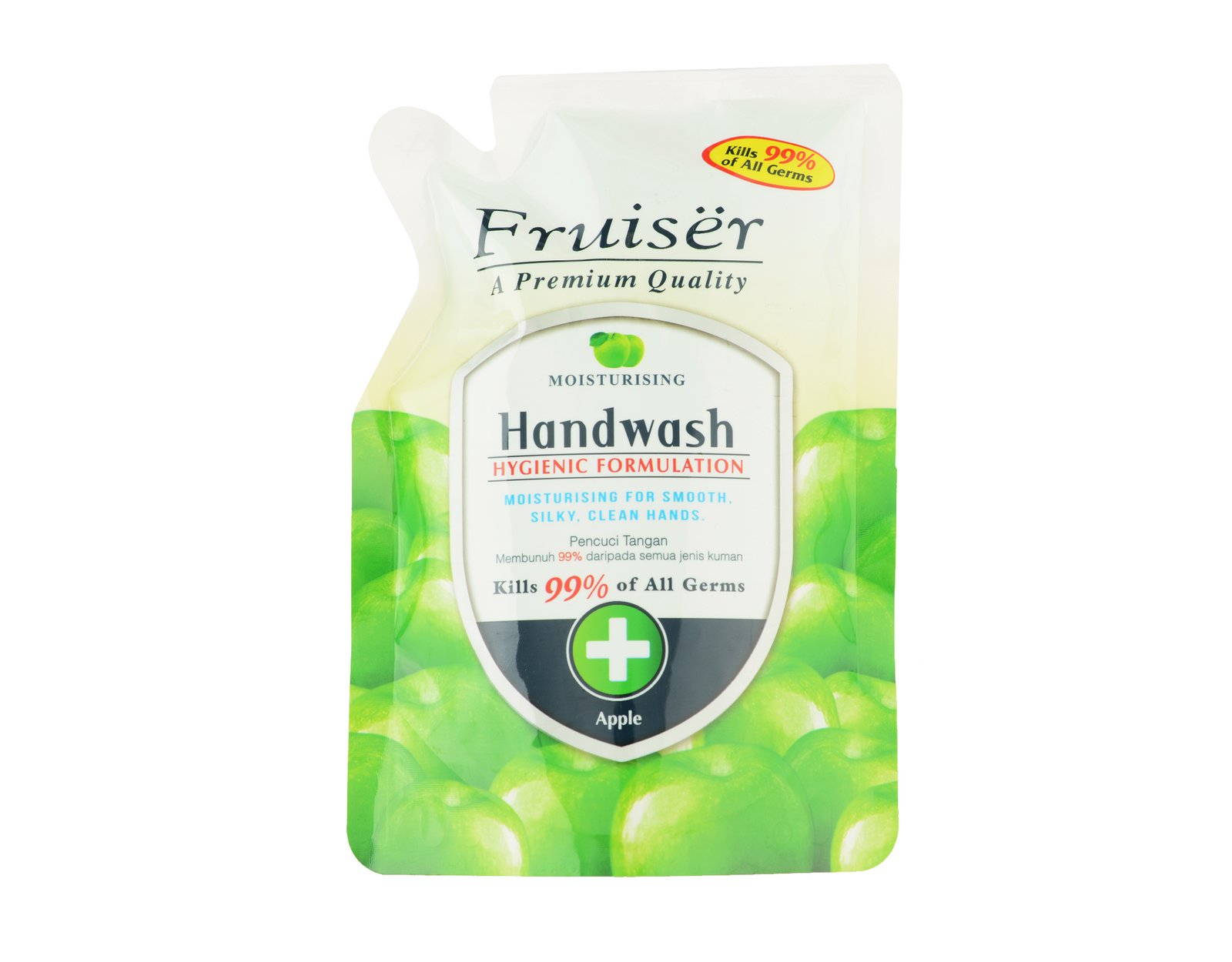 Fruiser Hand Wash Apple Refill 400 ml
