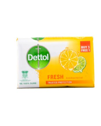 Dettol Bar Soap Fresh 3+1 100 g